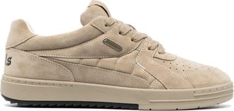 Palm Angels suede low-top sneakers - men - Calf Suede/Rubber/Fabric - 39 - Neutrals