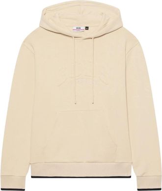 GCDS Logo Lounge Hoodie - Dames - Hoodies - Beige - XS - Katoen - Hoodies & sweatvesten