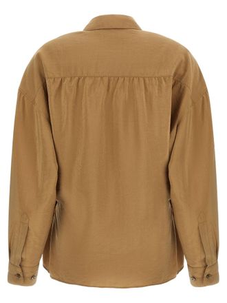 Christophe Lemaire Twisted Shirt - Camel