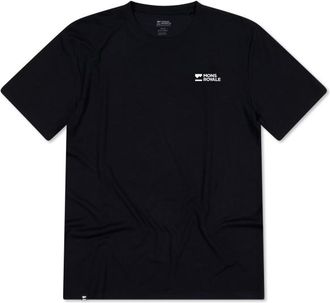 Mons Royale Icon Merino T-Shirt Merinoshirt f&uuml;r Herren | schwarz