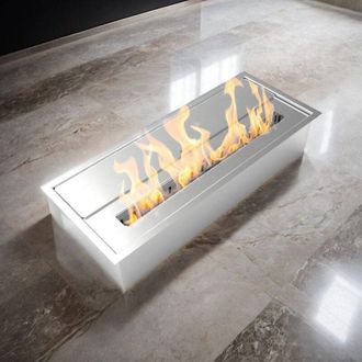 Dmora Quemador Arosio, Hornillo, Elemento Calefactor, Incinerador, Made In Italy, 19x46 H10 Cm, Plata - Dmora