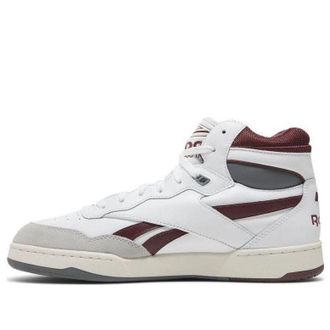 Reebok BB 4000 II Mid White Classic Maroon 100033844