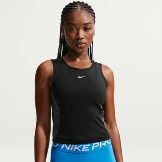 Nike Womens Nike Pro Dri-FIT Tank Top in Black | IB9164-010