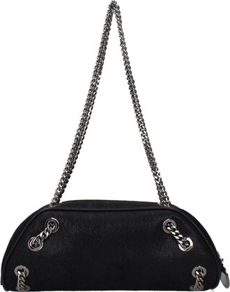 Stella McCartney Black Leather Shoulder Womens Bag