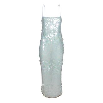 Retrof&ecirc;te Alana Sequin Dress - Dames - Jurken - Groen - Maat: M Leer