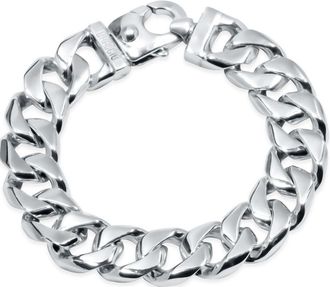 Pompeii3 Mens Heavy Cuban Link 14k Gold (142gram) or Platinum (228gram) 15mm Bracelet 8.5