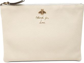 Gucci Pre-owned Gucci Calfskin Blind For Love Clutch Ladies QLWA7BI0GQWBI853
