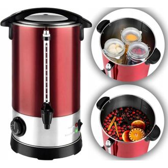 Kalorik Caldera Pasteurizadora Autom&aacute;tica 2 En 1 Para Vino Y Cerveza De 6,8 L Y 950 W