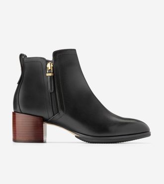 Cole Haan Womens Haisley Ankle Boots - Black Size 10.5