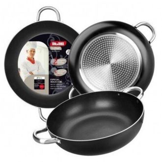 Ibili Ibili Sart&eacute;n Profunda Plateada 40 Cm Aluminio Ergon&oacute;mica