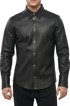 Dsquared2 Black Slim Solid Shirt