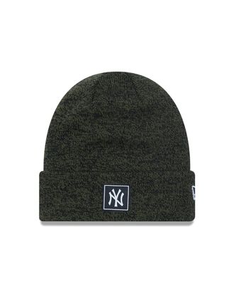 New Era New York Yankees MLB Green Black Team Cuff Beanie - One-Size