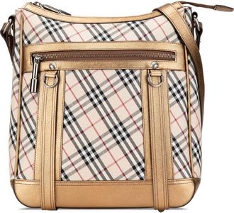 Burberry Pre-owned Burberry Nova Check Canvas Crossbody Ladies PJJGJ04IFXWSQWMD