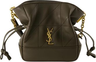 Saint Laurent Jamie Mini - Dames - Schoudertassen - Bruin - ONE Size - Tassen