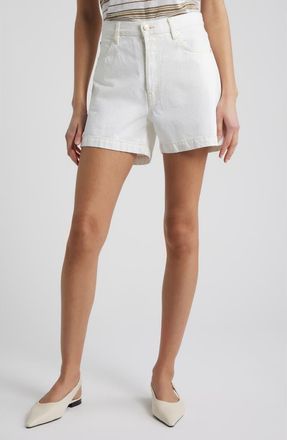 Frame Denim The Everyday High Waist Denim Shorts in Au Natural Clean at Nordstrom, Size 26
