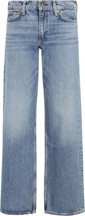 Rag & Bone Jeans a gamba ampia con cinque tasche - Blu