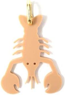 By Lilla Lobster Jewelry Charm in Pale Peach at Nordstrom