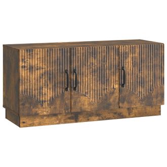 vidaXL Mueble De Tv Roble Ahumado 99 X 34,5 X 47 Cm Vidaxl