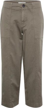 Part Two Moderne Kalamata Broek met Zakken - Dames - Straight fit broeken - Beige - 2XL - Broeken