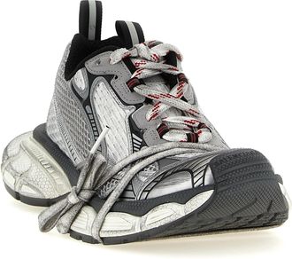 Balenciaga Womens Gray Polyethylene Athletic Sneakers