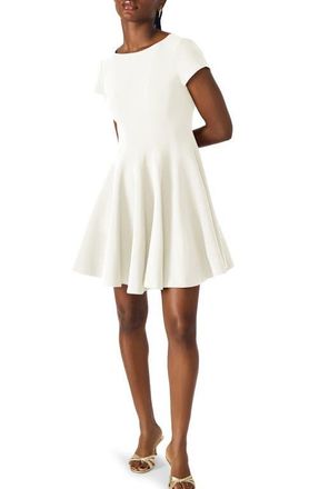 Steve Madden Nili Fit & Flare Minidress in Antique at Nordstrom, Size 14