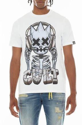 Cult of Individuality Evolution Shimuchan Graphic T-Shirt in White at Nordstrom, Size Xx-Large