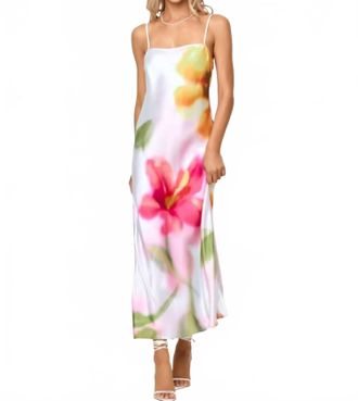 L*Space Gabby Maxi Dress In Soft Focus Floral