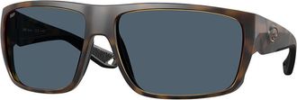Costa 6S9129 Fly Line Polarized 912911 Mens Sunglasses Tortoiseshell Size 64