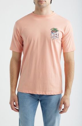 Boardies Peach Paradise Cotton Graphic T-Shirt at Nordstrom, Size X-Large