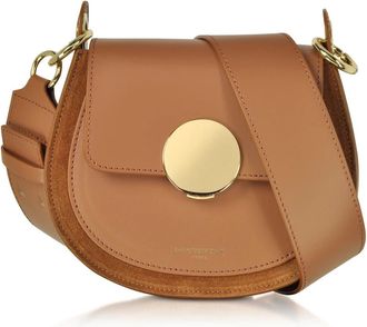 Le Parmentier Handbags - Dames - Schoudertassen - Bruin - ONE Size - Leer - Tassen