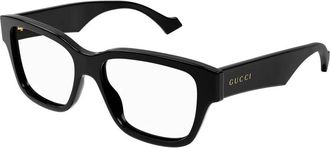 Gucci Glasses, male, Black, Size: 52 MM Gg1428O Eyeglasses