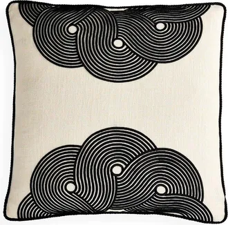 Jonathan Adler Coj&iacute;n Semic&iacute;rculos Kit Pompidou - Negro/blanco