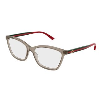 Gucci Glasses, female, Gray, Size: 56 MM Gg1989O 003 Eyeglasses