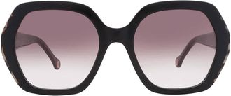 Carolina Herrera Pink Doubleshade Butterfly Ladies Sunglasses HER 0181/S 0GUU/3X 55