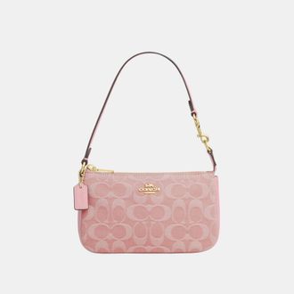 Coach Womens Nolita 19 In Signature Denim - Pink - One Size