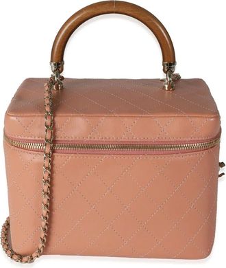 Chanel Borsa a mano Knock On Wood 2018-2019 - Rosa