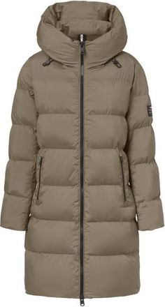 Ecoalf Manlie Jacket Mantel f&uuml;r Damen | grau/beige