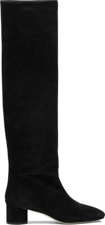 Aeyde Willa 55 Mm Boots Nero-Donna