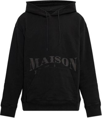 Maison Margiela Hoodies & sweatvesten, Heren, Zwart, XL, Katoen, The Hoodie
