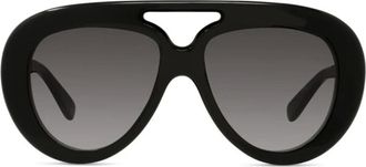 Loewe Occhiali da sole oversize aviator Curvy Lw40144U - - Accessories - Donna - Nero - ONE SIZE