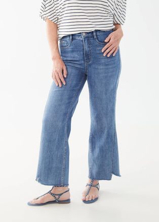 FDJ Suzanne Wide Ankle Pants In Indigo