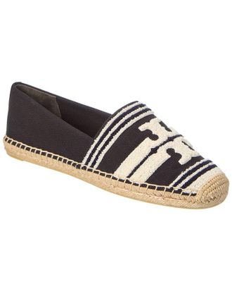 Tory Burch Double T Canvas Espadrille