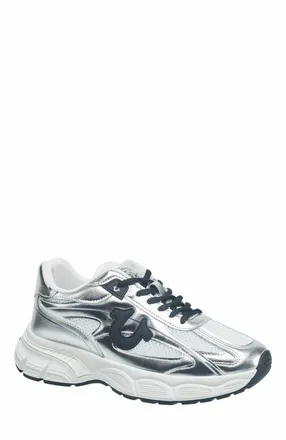 True Religion Onika Sneaker in Silver Multi at Nordstrom, Size 7