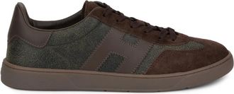 Hogan Coole Lage Sneakers - Heren - Sneakers - Bruin - 42 EU - Leer - Schoenen