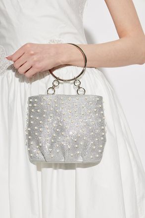 Rodo Handbag, Womens, Silver