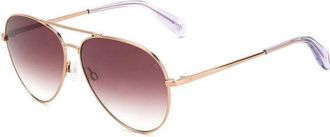 Rag & Bone RNB5052/G/S Asian Fit AU2/3X Mens Sunglasses Gold Size 59