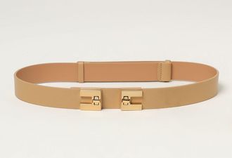 Elisabetta Franchi Cintura Elisabetta Franchi in pelle sintetica a grana