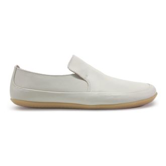 Vivobarefoot Opanka II Leather Womens Slip On Shoes - Limestone - Size:UK 8.5