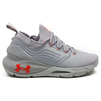 Under Armour HOVR Phantom 2 INKNT Synthetic Textile Mens Low Top Trainers - Grey Grey - Size:UK 11.5