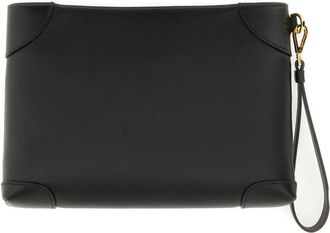 Tom Ford Crossbody Bags - Leather Clutch Bag - Gr. unisize - in Schwarz - f&uuml;r Damen